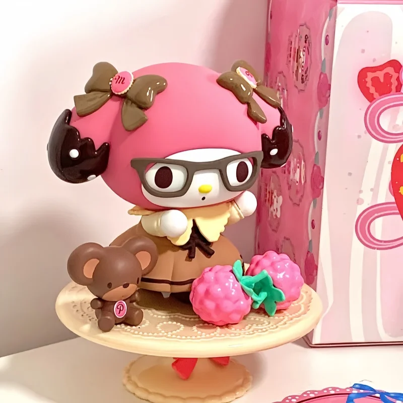 

New Product In Stock Melody Afternoon Tea Series Blind Box Figurines Girlish Heart Dolls Table Decorations Festival Gifts