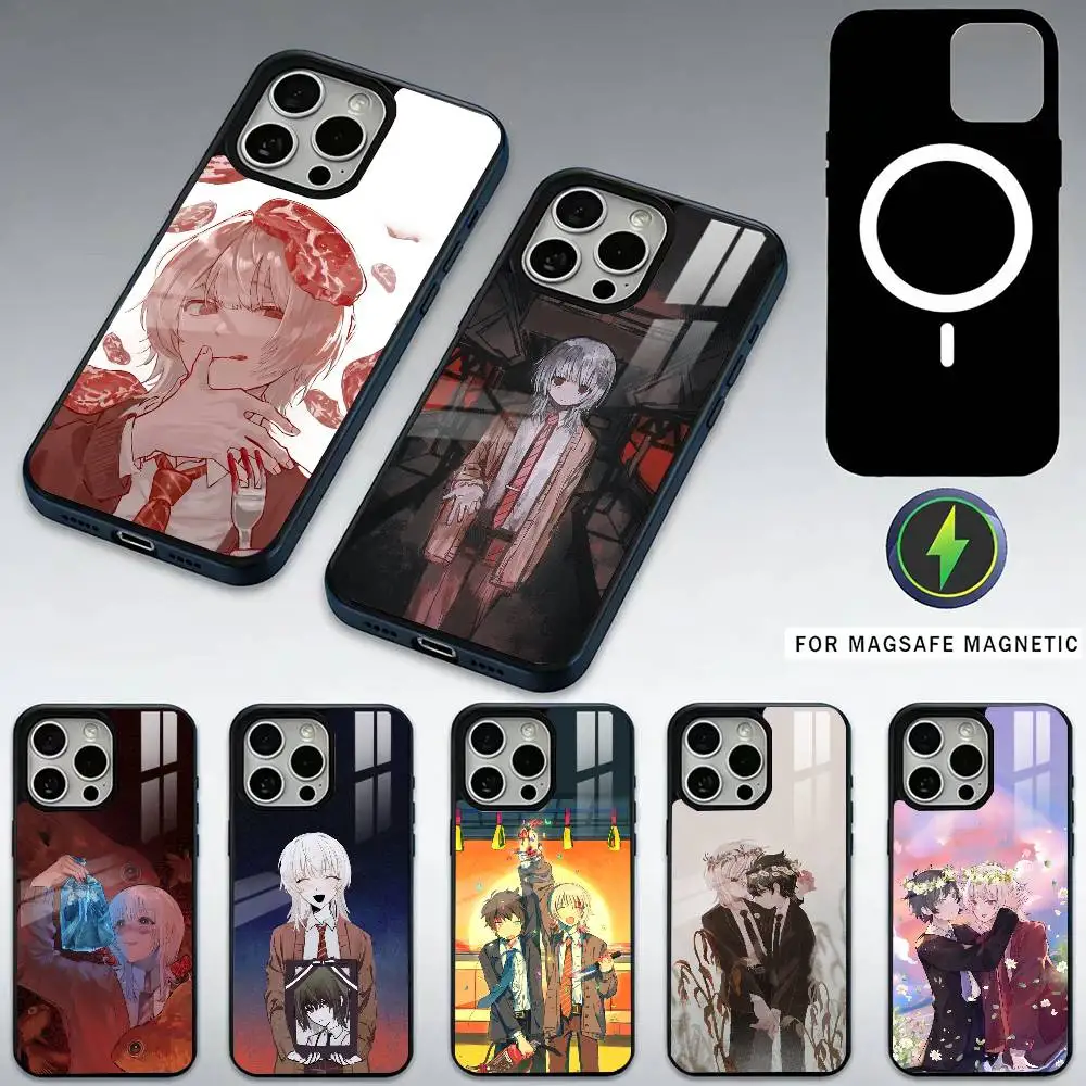 

S-Saihate Station S-Shion Phone Case For iPhone17,16,15,14,13,12,11 Plus,Pro Max Magnetic For Magsafe Wireless Charging