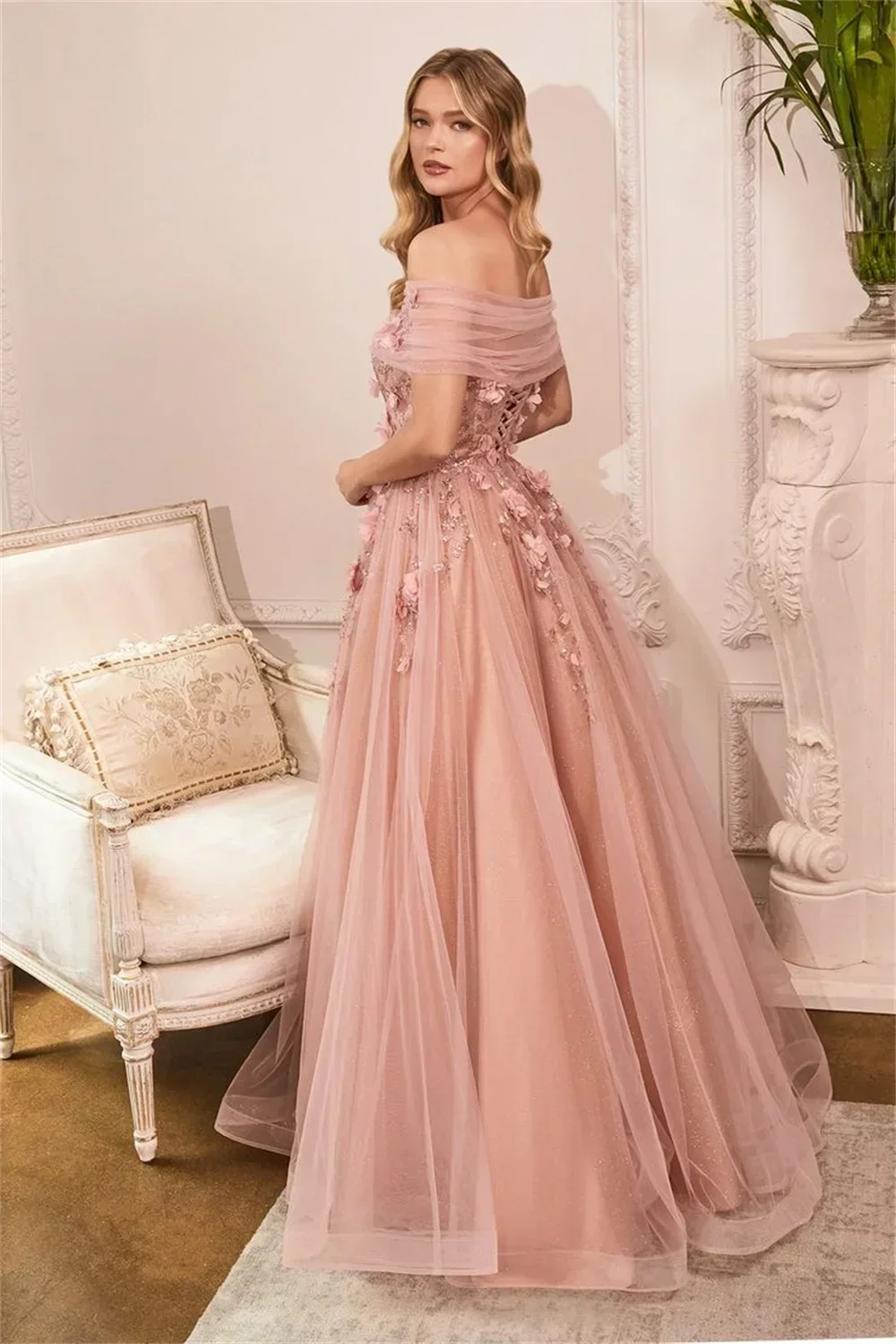 Formal Elegant Women's Dresses for Party Evening Gown Robe Long Luxury Suitable Request Prom Occasion 2025 Wedding Customized image 5