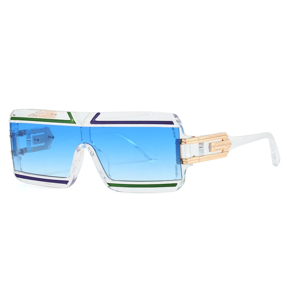 Fashion popular square modern sunglasses men street black retro sunglasses ins style women male shades sunglasses UV400