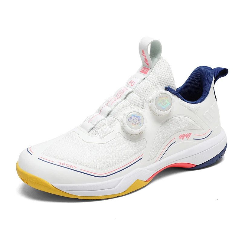 Athletics Brand Badminton Shoes Men Professional Professional Competition Comfortable Tennis Footwears Male Outdoor Shoes