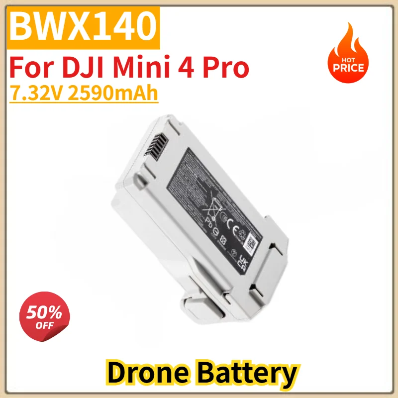 

BWX140 High Quality Drone Battery 7.32V 2590mAh for DJI Mini 4 Pro Brand New Replacement Battery