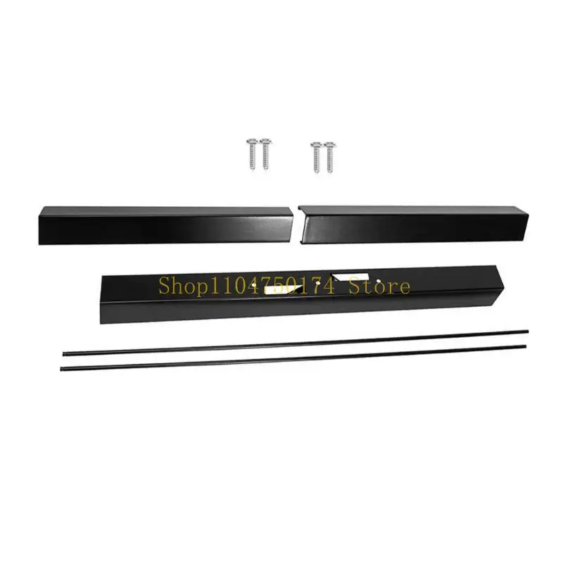 Durable Metal Rod Set Convenient and Modern Designed Adjustable Fireplaces Rod for Installing Leveling Mesh Screens top sale