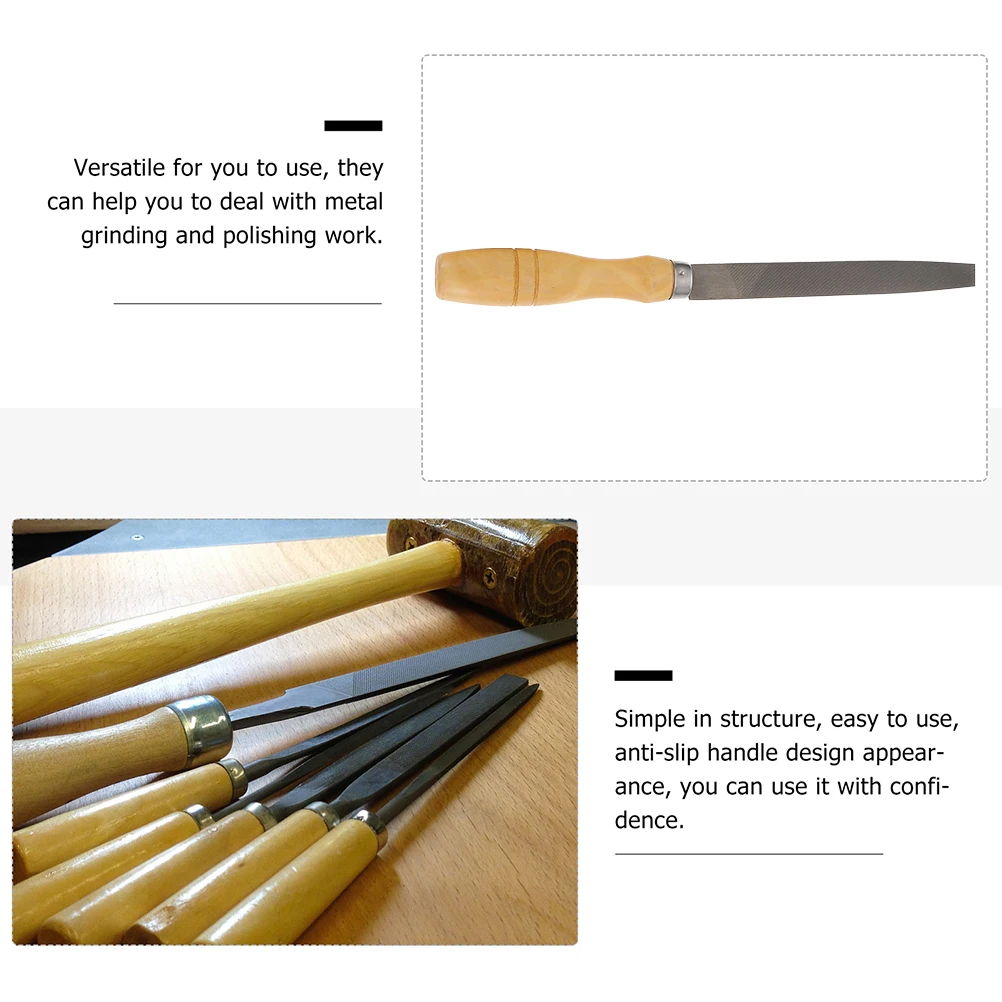 

1pc Glasses Repair File Eyeglass Spectacle Tool Kit Diamond Wood Material High Grade Flexibility Durability Accessories