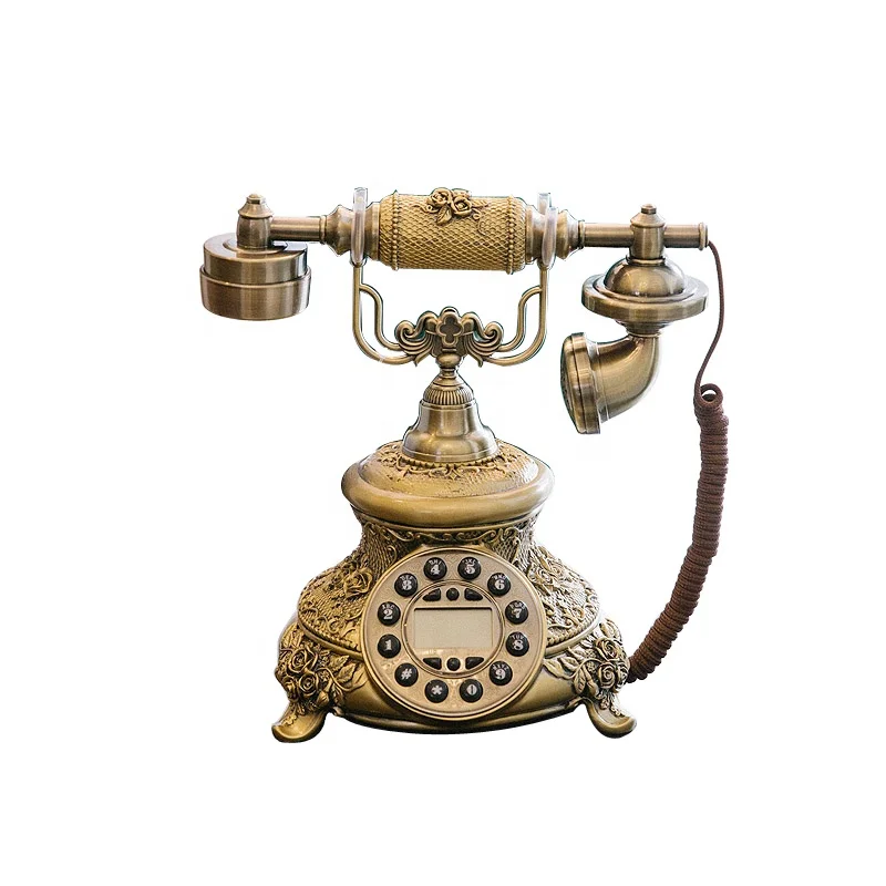 

Home Decoration Living Room Household Telephone In Modern Decorative Art Crafts American Wedding Gift