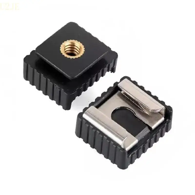 U2JE Flash Cold Hot Hot Shoe Mount Mount Adapter 1/4 винт для студийного скоростного штатива