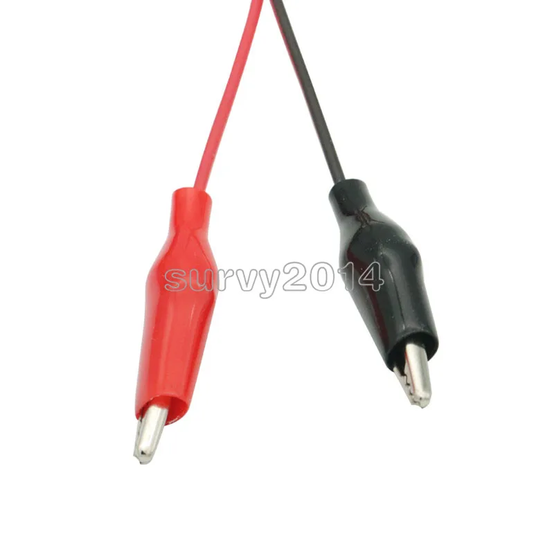 Испытательные зажимы типа «крокодил» к USB разъему «папа», провод адаптера питания 60 см