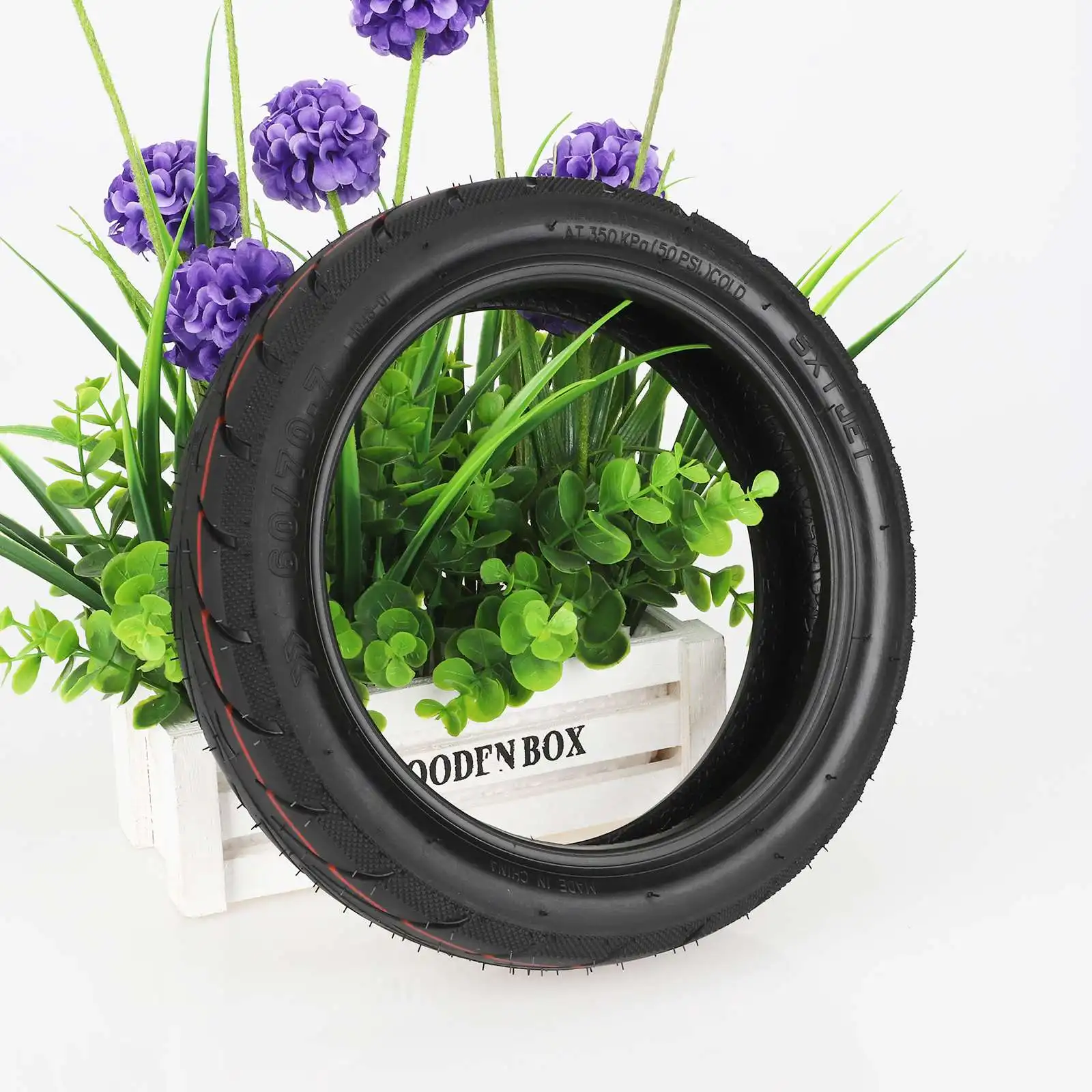 10Inch 60/70-7 Tubeless Tire For Xiaomi 4 Pro Electric Scooter Thickened Wear-resistant Vacuum Inflatable Tyre Parts Accessories