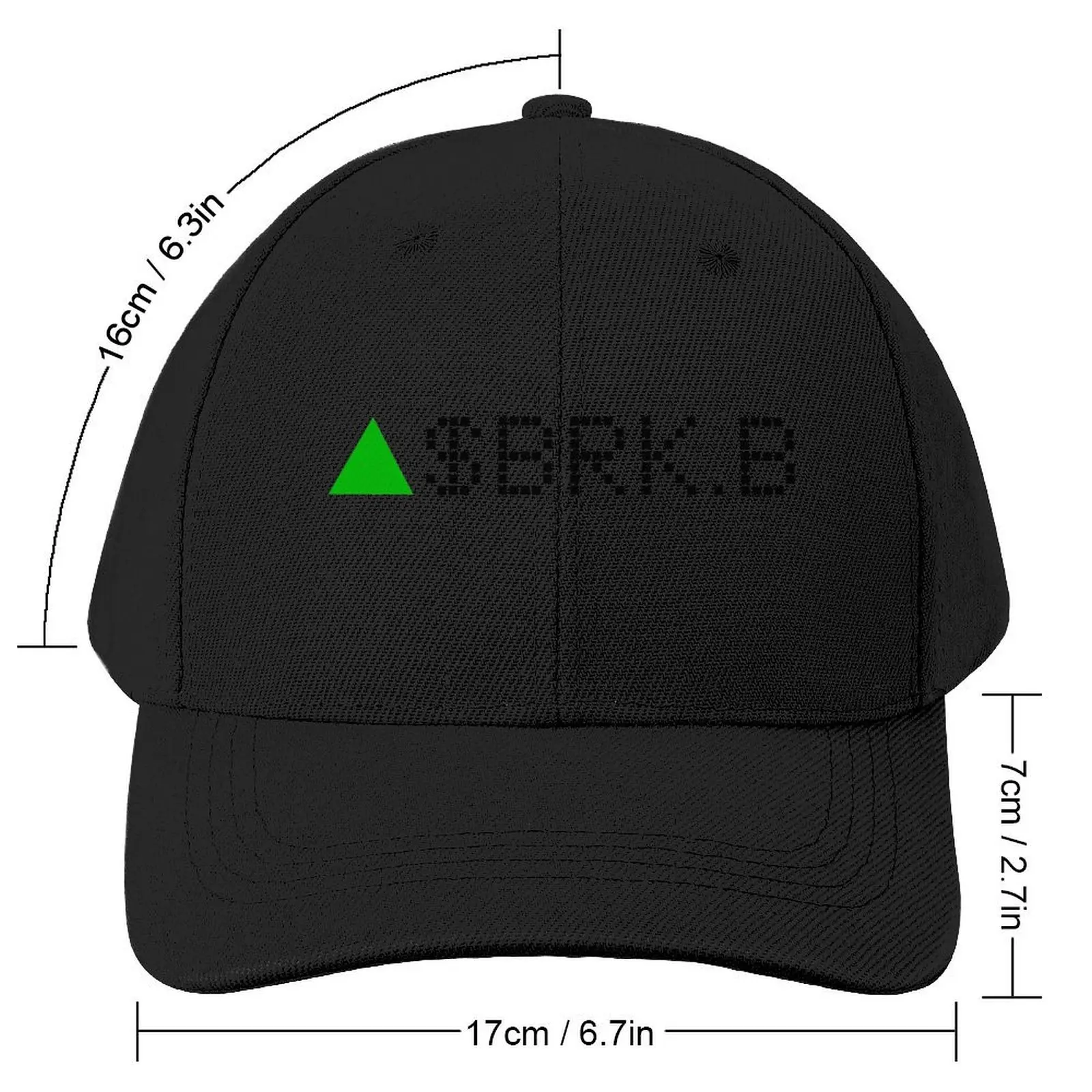 Berkshire Hathaway Inc. Class B Stock Ticker Green Baseball Cap Luxury Man Hat Horse Hat Men Hats Women's