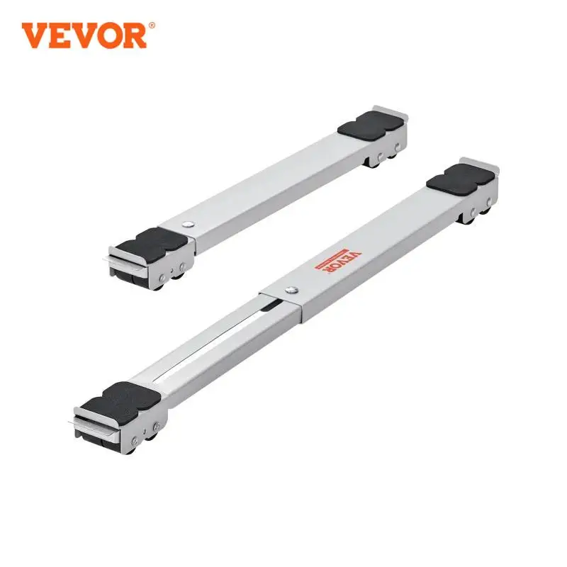 VEVOR 660 lbs Adjustable Universal Washing Machine Stand Refrigerator Base Mount Mobile Roller Multifunctional Dryer Holder