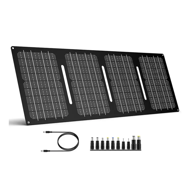 

Outdoor camping lightweight foldable solar panel 40w monocrystalline silicon portable solar panel