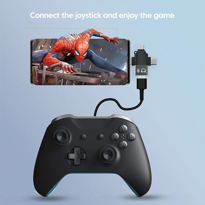 3 in 1 OTG Adapter USB3.0 to Micro USB/Type C/Lightning Converter For iphone Xiaomi Samsung Mouse Keyboard U Flash drive