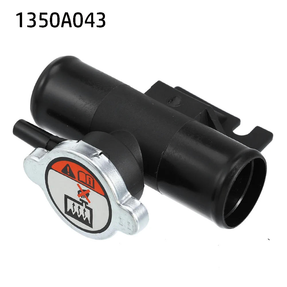 Radiator Coolant Filler Neck Replacement for Mitsubishi For Outlander Sport and For Lancer Manual Transmission 1350A043