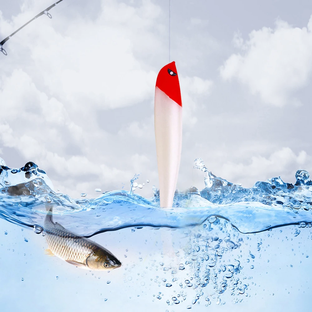 6 قطعة الطعم الاصطناعي الناعم 9 سنتيمتر الأسماك المتذبذب إغراء متعددة الوظائف الصيد إغراء أسماك للمياه المالحة المياه العذبة #5