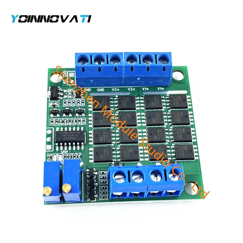 1pcs UPS Voltage Converter 6V-36V 40A Dual DC Intelligent Switching Power Supply Switch MCU Main Control Low-loss MOS Tube