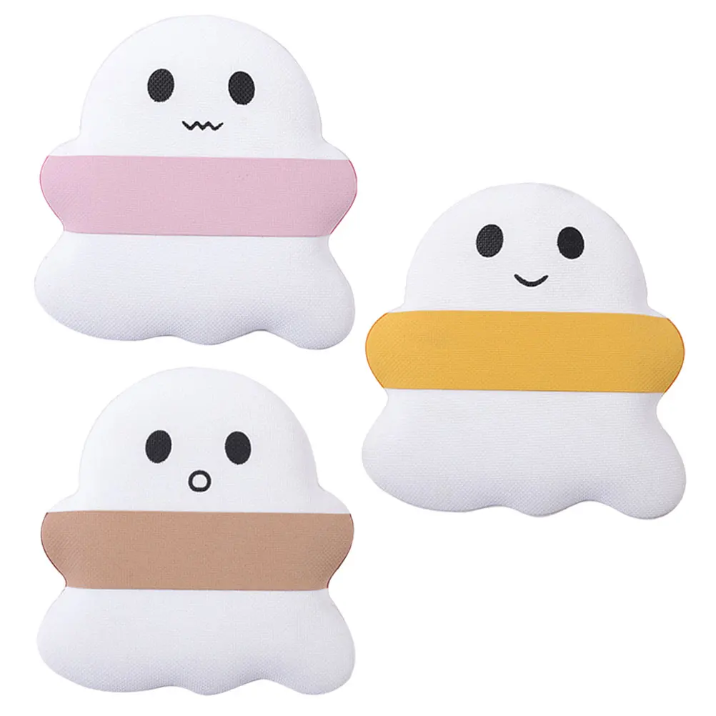 

3 pcs Makeup Sponges Cute Ghost Shape Dry Wet Powder for Women Blush Puff Mini Portable Beauty Tools
