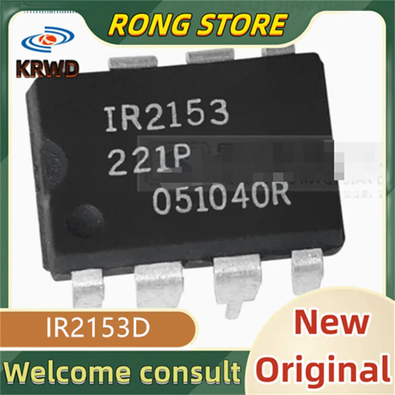 

5PCS IR2153 New and Original Chip IC IR2153D 2153D 2153 DIP8