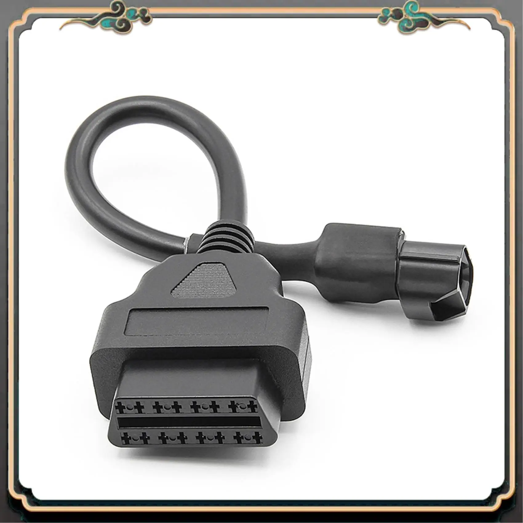 

M45K-3-16-контактные адаптеры OBD для мотоциклов OBD2 диагностический кабель удлинители разъемы для мотоциклов KYMCO аксессуары