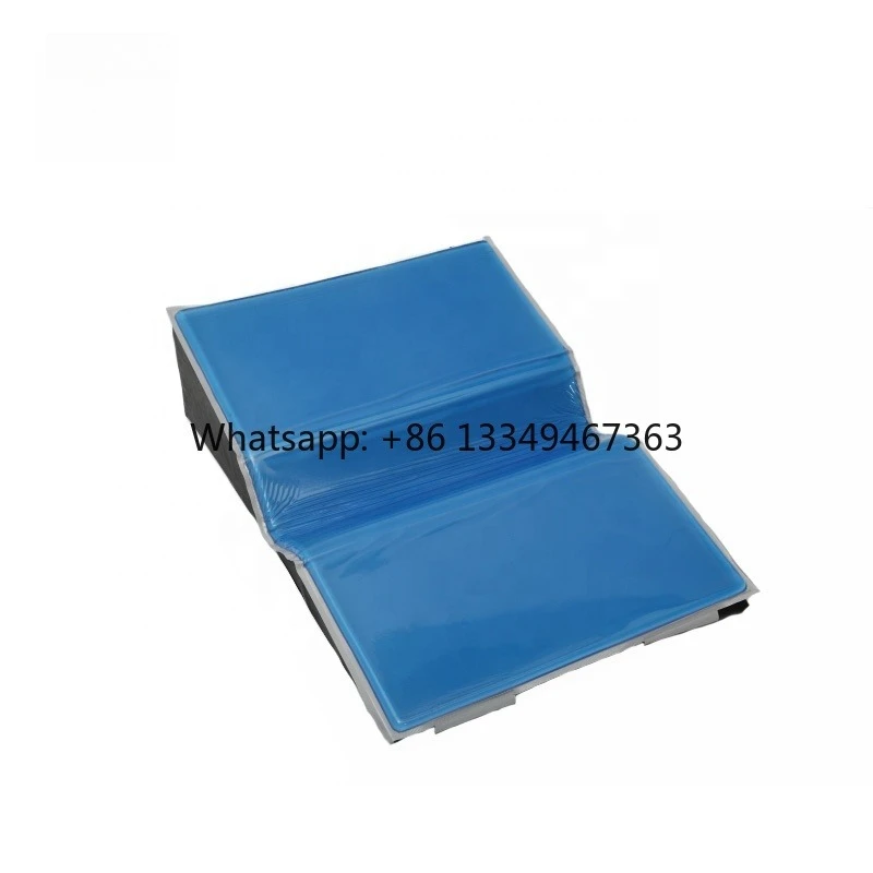 Competitive Price Custom Medical Gel Positioning Pads for Lateral Position Surgery 70x50x17cm Blue