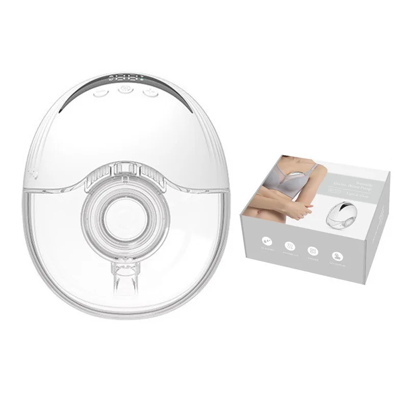 Ordeñadora portátil para mujeres embarazadas, dispositivo eléctrico silencioso, totalmente automático, soporte manos libres, bomba de leche Bilateral