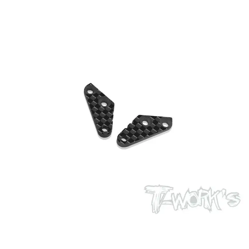 Original T Works TO-313-XB8 Carbon Fiber Steering Plate ( For Xray XB8'23/22/21/20/19 ) Rc Tool
