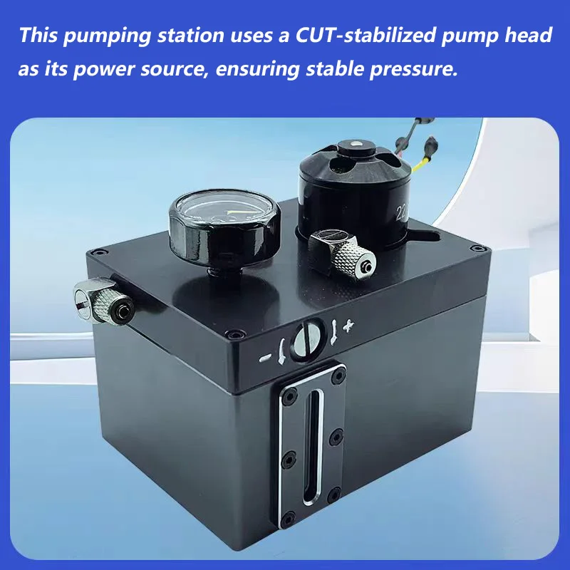 

CUT RC hydraulic model, excavator, loader model hydraulic integrated pump CUT-8060YTB with oil tank and pressure regulator.