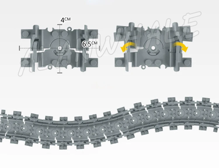 Cidade Passenger Cargo Train Brinquedos, Switch Straight Curved, Flexible Railroad Building Blocks, Compatível com o Modelo, 2 Tipos