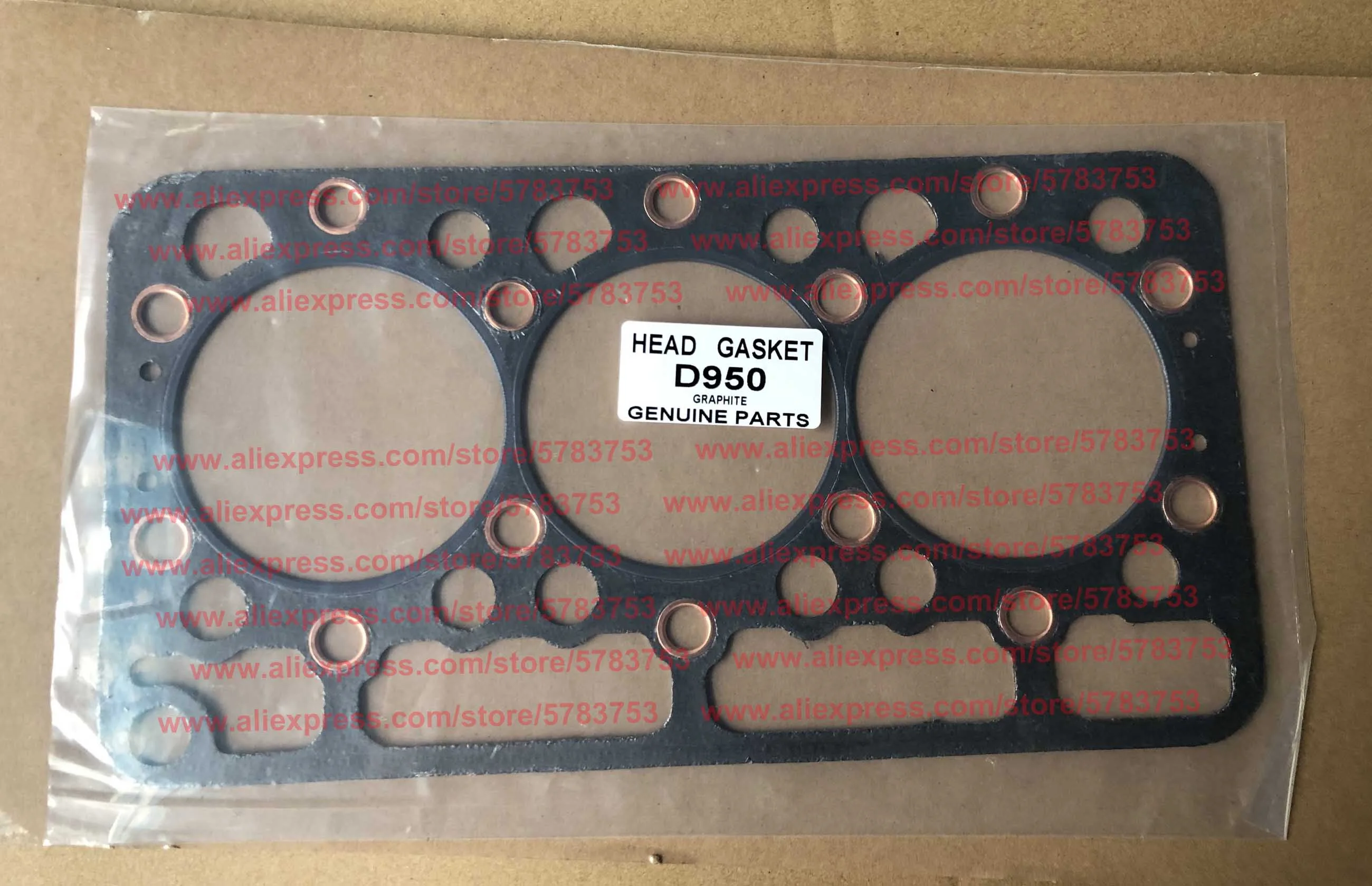 Kubota D950 Cylinder Head Gasket, Kubota D950 Engine parts