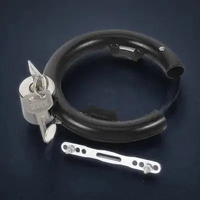 

1Set Sturdy Stainless Steel Bike Lock Anti-Theft Multi-Function Round Lock for Bicycle Electric Scooter Disk Brake