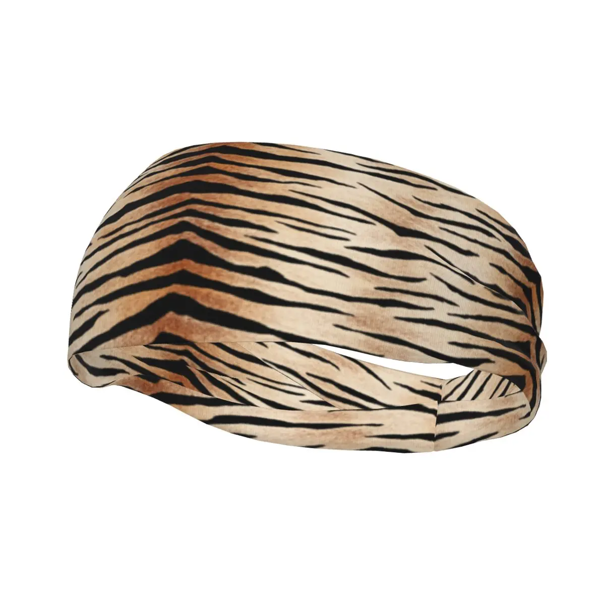 

Headband Sports Yoga Fitness Stretch Sweatband Hair Band Elasticity Headband Tiger Skin Pattern