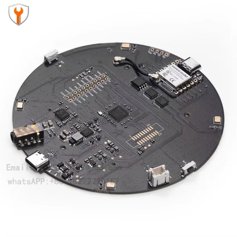 For ReSpeaker XVF3800 XIAO ESP32S3 Development Board USB 4 Microphone Array AEC AGC Beamforming DoA Noise Suppression 360