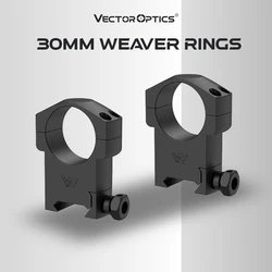 Voctor Optics 30Mm Weaver Precision Scope Rings High Hunter Riflescope Rings Aluminium Construction