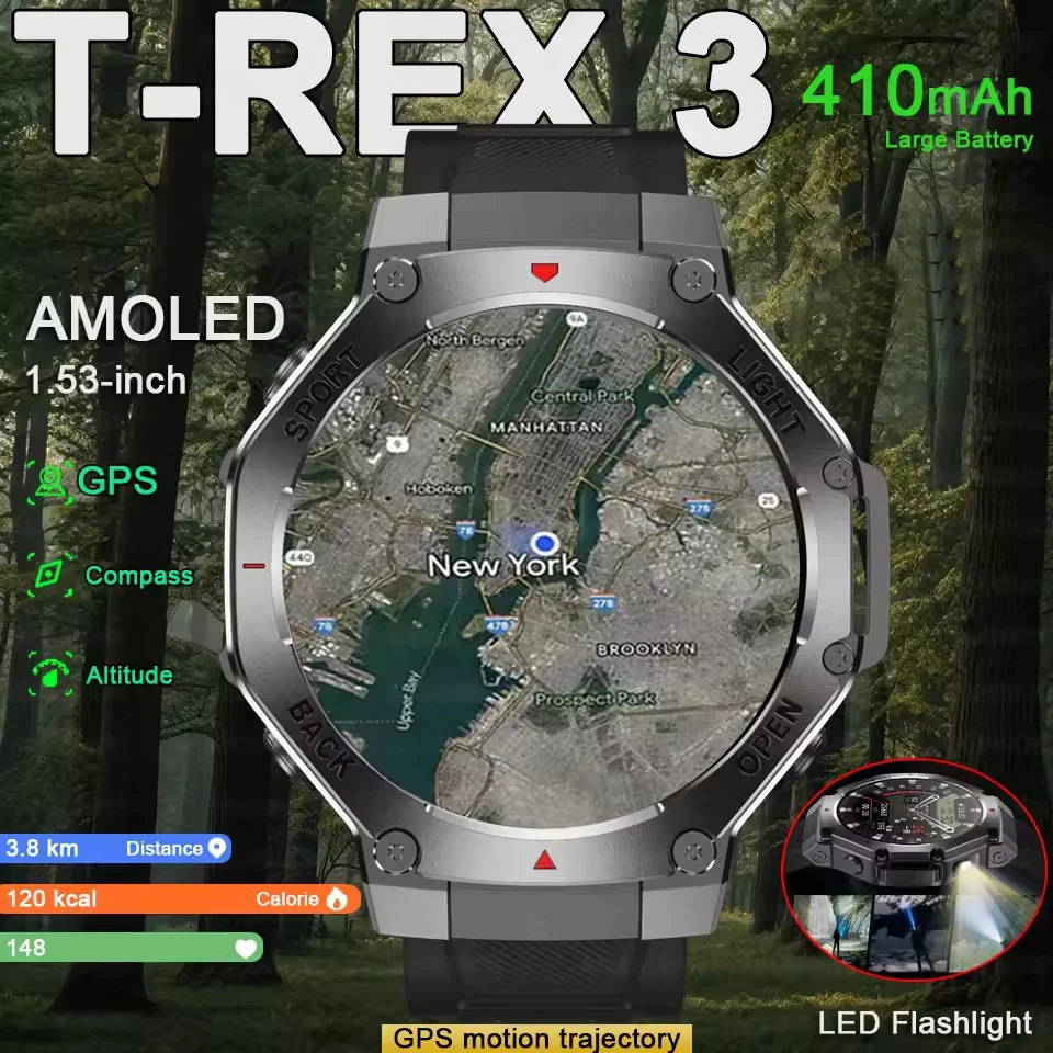 

2026 Новые профессиональные GPS спортивные умные часы для улицы RIDE Run GPS трек Часы для плавания Компас Высотомер 3ATM Спортивные браслеты для мужчин