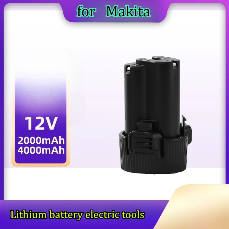 

Аккумулятор 4000 мАч для Makita, совместимый с BL1013, литиевая батарея для электроинструментов, электрических гайковертов, цепных пил, 12В, в сумке