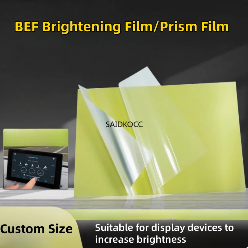 

SAIDKOCC Пленка для улучшения яркости призма Композитная пленка BEF5 LCD Осветляющая пленка