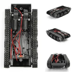 Smart Robot Tank Light Damping balance Tank Robot Chassis Platform for Arduino 130 Motor diy robot toys for children