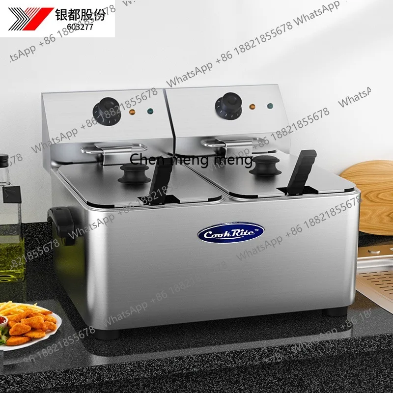 

Fryer Commercial Electric Fryer Skewer Fryer Double Cylinder