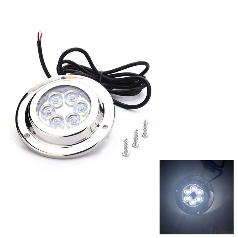 

Well-Marine Yacht Underwater Light 12V High Power LED 316 Stainless Steel Waterproof Underwater Lamp Ocean Stern Light