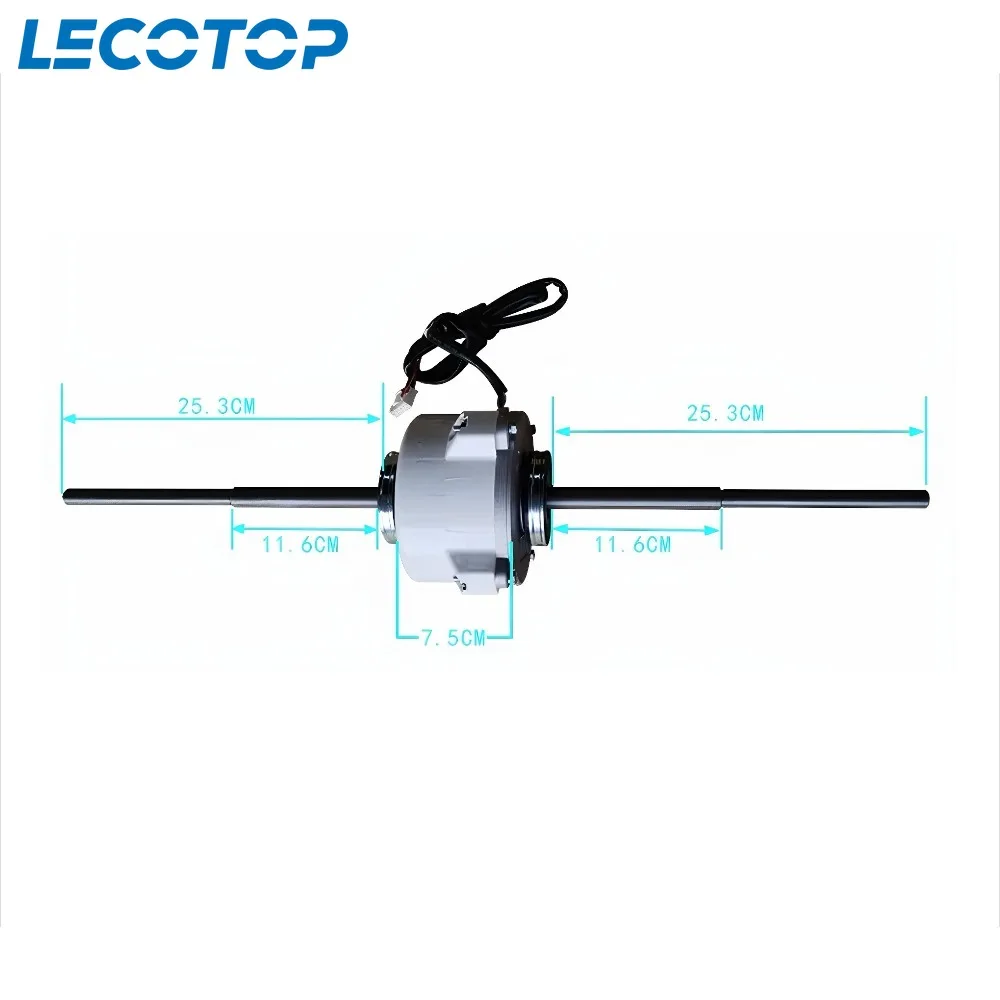 

Новый вентиляторный двигатель постоянного тока WZDK150-38GS ZKFP-150-8-1 для центрального кондиционера Midea, запчасти для кондиционирования воздуха