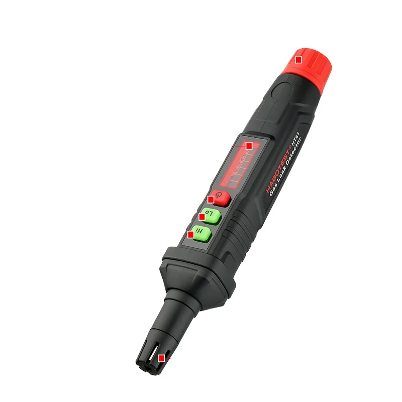 

Portable LCD Gas Leak Detector with Audible-Visual Alarm