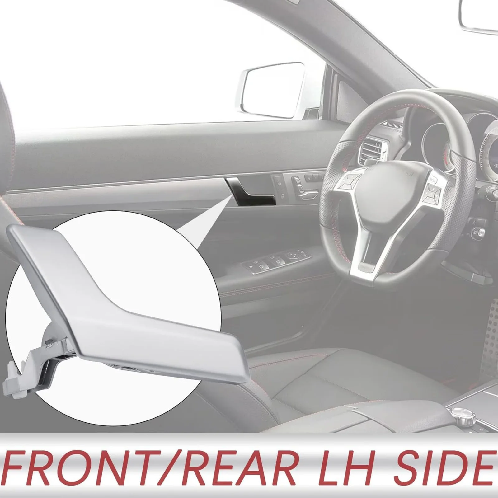 

2047201171 Внутренняя ручка двери передняя/задняя левая (со стороны водителя) для Mercedes-Benz W204 X204 C250 C300 C350, автомобильные аксессуары