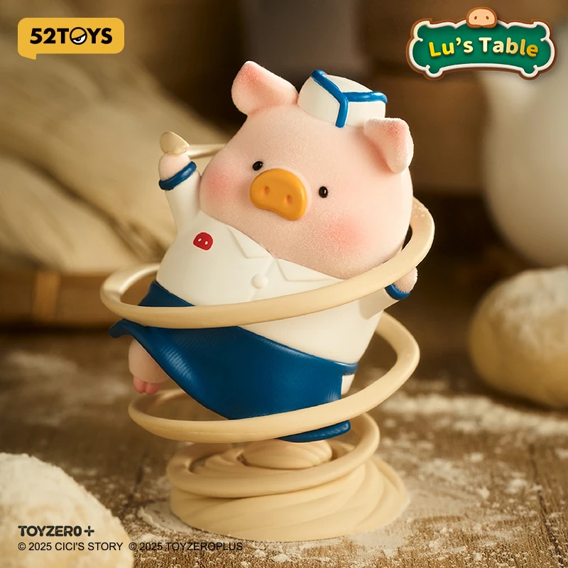 52TOYS Mystery Box LuLu the Piggy - Lu's Table Series, Blind Box, 1PC Action Figure Decorazione giocattolo da collezione casuale