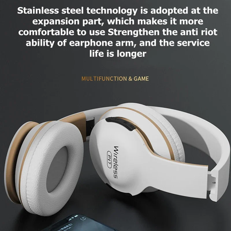 TWS Wireless Headphones Noise CancellBluetooth 5.0 Earphone Foldable Handsfree Headset HIFI Stereo Game Earbuds For Laptop Phone