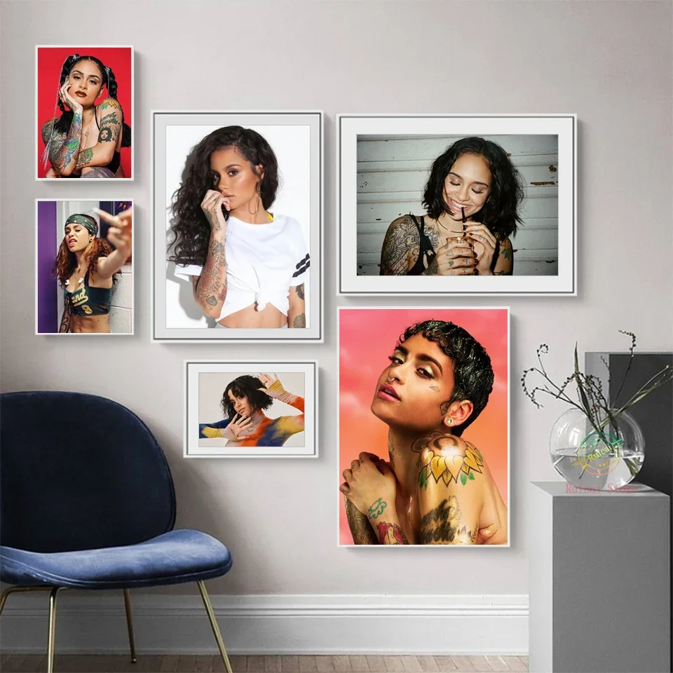 Kehlani Posters Music Singer Star Rapper Photo Music Wall Art Prints Canvas Poster Wall Picture Girls Room Home Decor Gift