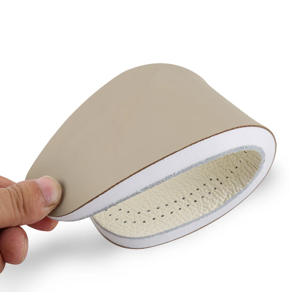 

Orthopedic Insoles for Feet Correction Shock Absorbing Cattlehide Material Breathable Comfort Ideal Adult Use Sneakers Dress