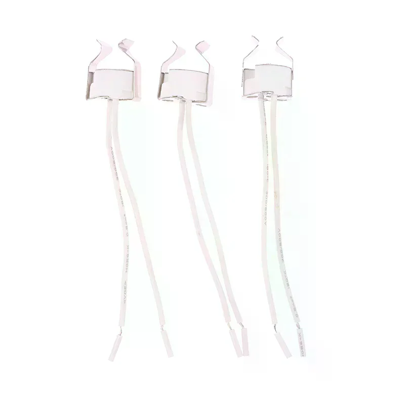 3PCS MR16 GU5.3 G5.3 Lamp Holder Bulb Base with Wire Ceramic Halogen Socket Pottery Connector  250V Led Light New