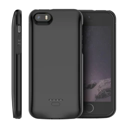 For iphone 5 se battery case Portable power bank smart Battery charger cases for iPhone 5 5S SE 2016 4.0 charging Cover girls