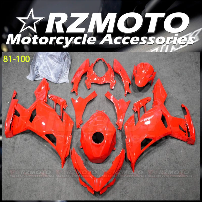 RZMOTO NEW Plastic Injection Cowl Panel Cover Bodywork Fairing Kits For Kawasaki NINJA 250 400 19 20 21 22 23 #005