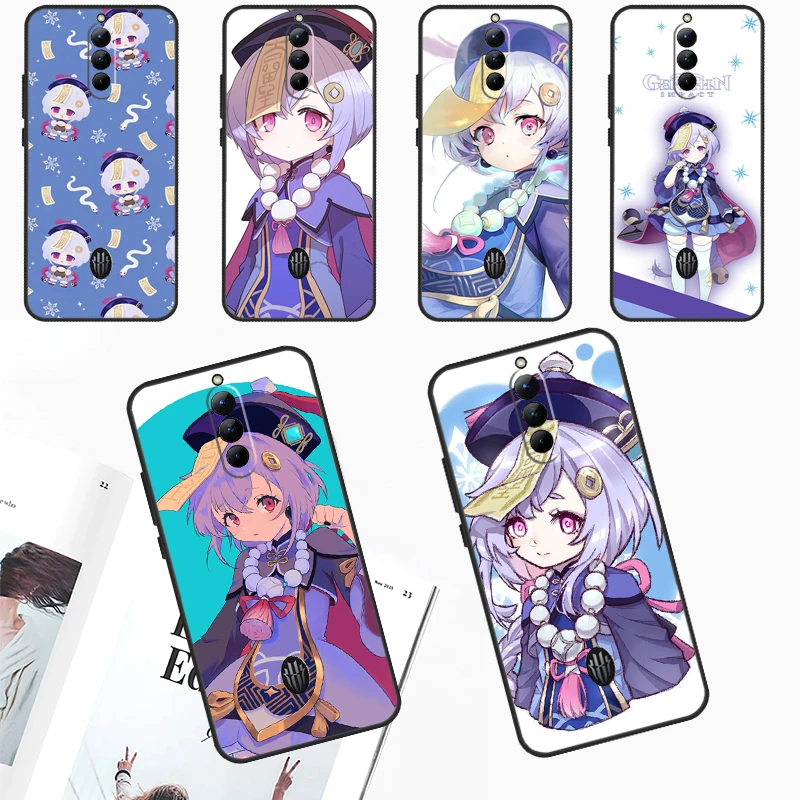 

Чехол Genshin Impact Qiqi чехол для ZTE Nubia Red Magic 9 Pro 8 8S Pro Plus Red Magic 6 7 6S 7S Pro 5G 6R