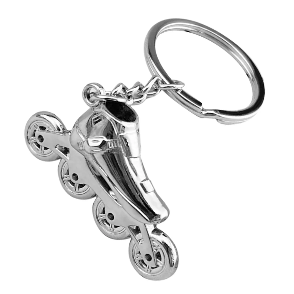 

Roller Skate Keychain Car Accesories for Keys Bulk Wallet Pendant Zinc Alloy Child Skating